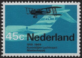 Nederland 1968 - NVPH 911 - Luchtvaart - S000006-Z15-F