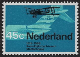 Nederland 1968 - NVPH 911 - Luchtvaart - S000007-Z32-F